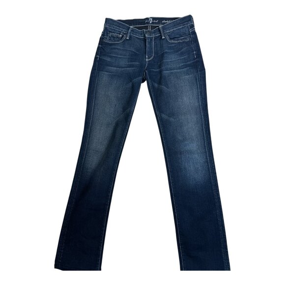7 For All Mankind Austyn Straight Leg Jeans Mens Size 28 | Preppy | Quiet Luxury - Picture 1 of 9